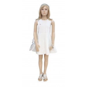 Φόρεμα Αμάνικο Παιδικό Εκρού 291.087.004 