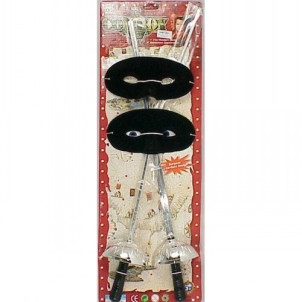 Σπαθιά 2 Με 2 Μάσκες Ζορρό (9899E)