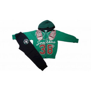 Φόρμα Παιδικό Μ/Μ Μακώ Πράσινο (Κωδ.118.332.002)