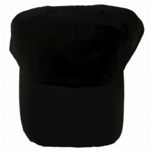 Καπέλο Jockey Μονόχρωμο Μαύρο (Κωδ.161.125.092)