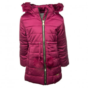 Μπουφάν Μακρύ Παιδικό (Μπορντώ) (Κωδ.291.005.008+20)