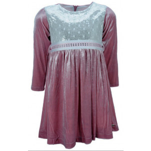 Φόρεμα Βελουτέ Μπεμπέ (Ροζ) (291.086.014)