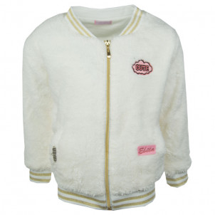 Ζακετομπουφάν Φλις Μπεμπέ (Εκρού) (Κωδ.291.051.002+4)