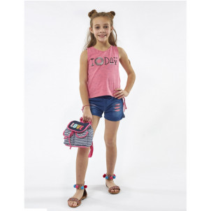 Σετ Μπλούζα & Σορτς Παιδικό (Φουξ) (#291.060.045+18#)