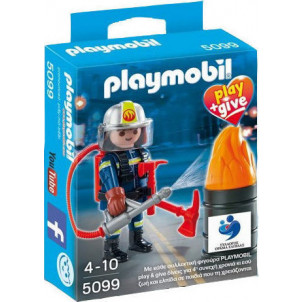 Playmobil Πυροσβέστης Play and Give 5099