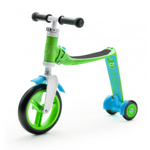 Scoot and Ride, Ποδήλατο Ισορροπίας & Πατίνι 2 σε 1, HighwayBaby+Green/Blue, narlis.gr