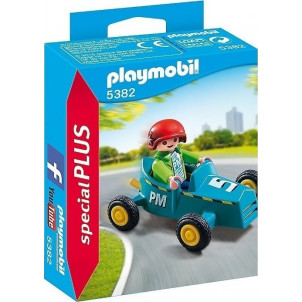Playmobil Αγοράκι Με Go Kart 5382 narlis