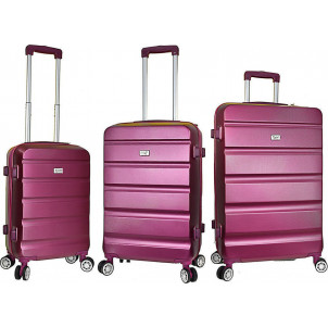 Βαλίτσα  Rain RB9068 Set x 3 Purple   Δωρεάν μεταφορικά!!!!!!