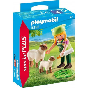 Playmobil Αγρότισσα με Πρόβατα 9356