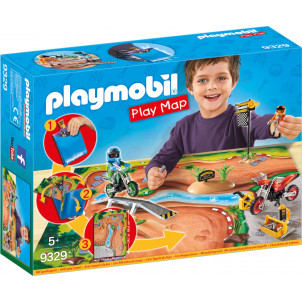 Playmobil Επιφάνεια Παιχνιδιού Πίστα Motocross 9329 #787.342.128, narlis.gr