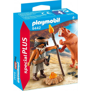 Playmobil Άνθρωπος των Σπηλαίων με Τίγρη 9442 narlis