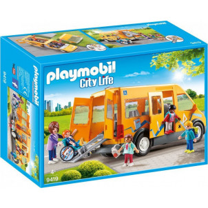 Playmobil Σχολικό Λεωφορείο 9419 παιδικά παιχνίδι narlis.gr