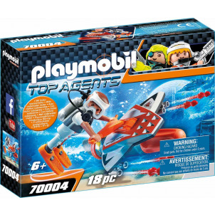 Playmobil Υποθαλάσσιο Τζετ Της Spy Team 7004 #787.342.339, narlis.gr