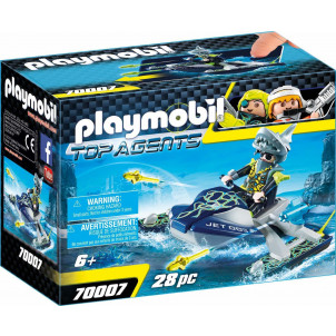 Playmobil Aqua Scooter Της Shark Team 70007 #787.342.342, narlis.gr