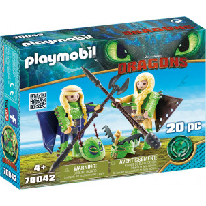 Playmobil Ο Πέτρας και η Πέτρα με Φτεροστολή 70042 #787.342.016 narlis.gr