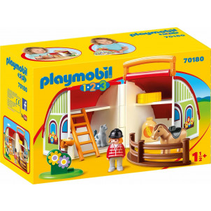 Playmobil Βαλιτσάκι Αχυρώνας 70180 αγόρι, κορίτσι παιχνίδι, narlis.gr