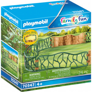 Playmobil Περίφραξη Ζωολογικού Κήπου (70347)