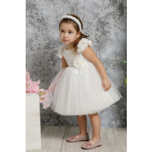 Ολοκληρωμένο σετ βάπτισης φόρεμα Mi Chiamo Κ4313Φ narlis.gr