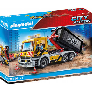 Playmobil Φορτηγό Με Ανατρεπόμενη Καρότσα (70444)