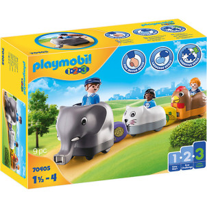 Playmobil Τρενάκι Με Βαγόνια/Ζωάκια (70405)