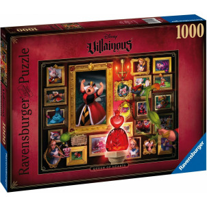 Ravensburger Παζλ Disney Villainous Queen Of Hearts 2D 1000τμχ (15026)