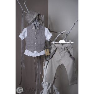 Ολοκληρωμένο σετ βάπτισης αγόρι La Christine 21Α116 narlis.gr