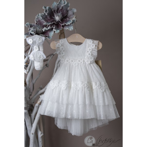 Ολοκληρωμένο σετ βάπτισης κορίτσι La Christine 21Κ425 narlis.gr