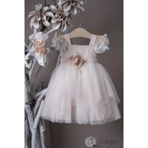 Ολοκληρωμένο σετ βάπτισης κορίτσι La Christine 21Κ473 narlis.gr