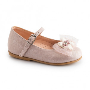 Παπουτσάκια Βάπτισης κορίτσι Gorgino 2236 narlis.gr