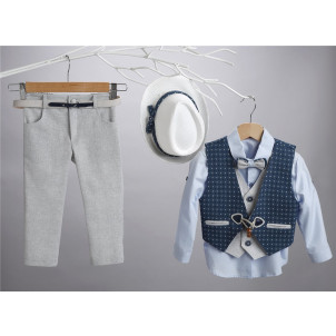 Ολοκληρωμένο πακέτο σετ βάπτισης αγόρι New Life 2403-2 narlis.gr