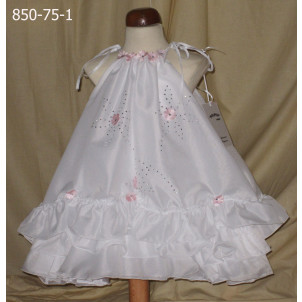 Ολοκληρωμένο πακέτο βάπτισηs με αυτό το φόρεμα (Poupon 09)