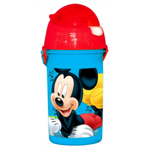 Πλαστικό Παγούρι Mickey Disney (Με καλαμάκι) (Κωδ.151.539.051)