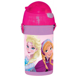 Πλαστικό Παγούρι Frozen Disney (Με καλαμάκι) (Κωδ.151.539.047)