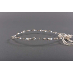 Στέφανα rodia μεταλλικό με πέρλες (Κωδ.Ν38.10.082)