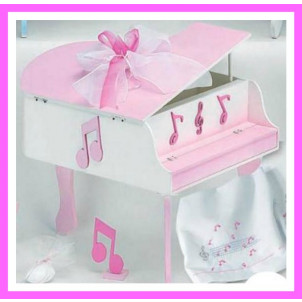 Κουτί ξύλινο πιάνο (Κωδ.Κ190-2)