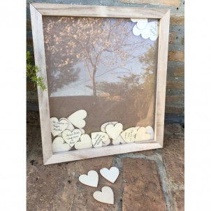 ΤΡ49 | ΚΑΔΡΟ ΕΥΧΩΝ ΜΕ 50 ΚΑΡΔΙΕΣ RINIOTIS