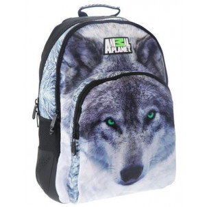 Τσάντα Δημοτικού Animal Planet Λύκος (570657)
