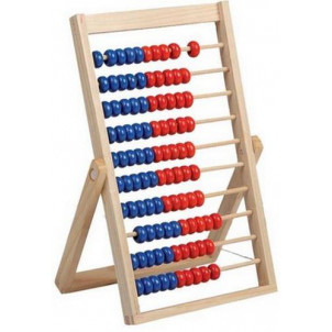 Αριθμητήριο Ξύλινο με 100 χάντρες (#760.342.134#)