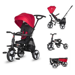 Smart Baby Τρίκυκλο Ποδηλατάκι Coccolle Spectra Plus Chili Pepper, 321013520