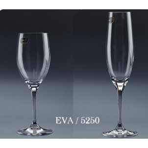 Ποτήρι κρασιού-σαμπάνιας BOHEMIA EVA(5250)