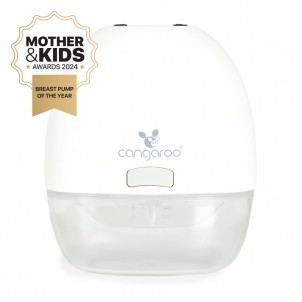 Cangaroo Φορητό Ηλεκτρικό Θήλαστρο Wearable Embrace Μπαταρία White 140ml, 2026