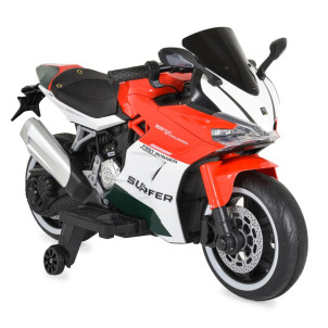 Moni Ηλεκτροκίνητη Μηχανή 12V Surfer Red, 2025