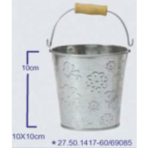Μεταλλικό κουβαδάκι 10Χ10εκ (27.50.1417)