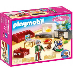 Playmobil Σαλόνι Κουκλόσπιτου (70207) Α