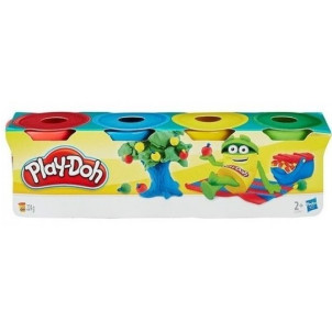 Hasbro Play-Doh 4 Βαζάκια Πλαστελίνης (819-23241)