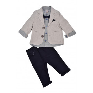 Σετ Σακάκι Πουκάμισο Με Παπιγιόν Και Παντελόνι 077.329.065