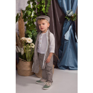 Ολοκληρωμένο πακέτο βάπτισης με αυτό το κουστούμι Baby bloom 120.55 narlis.gr