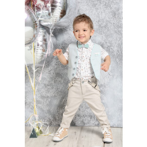 Ολοκληρωμένο σετ βάπτισης αγόρι Mi Chiamo Α4380 narlis.gr