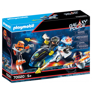 Playmobil Μοτοσυκλέτα Galaxy Police 70020,narlis