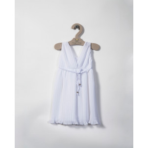 Ολοκληρωμένο πακέτο βάπτισηs με αυτό το φόρεμα (angels wings Κωδ.226/01-55) Με βαλίτσα rain η παγκάκι θρανίο προσφορά!!!!!!